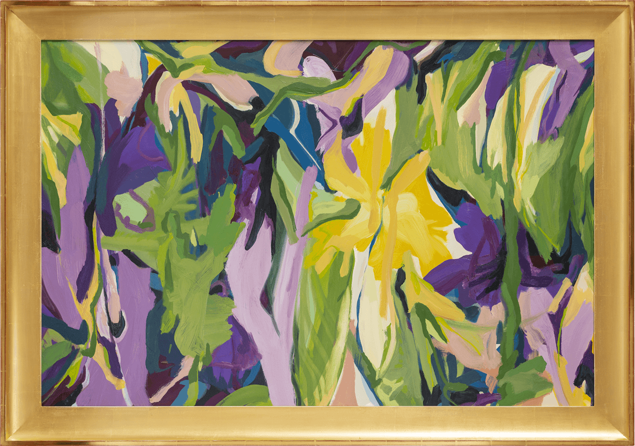 Vergulde profiellijst - Reproductie voor <i>Beltane Blessings</i> door Stacy Gibboni, 2021 - Circa 1910