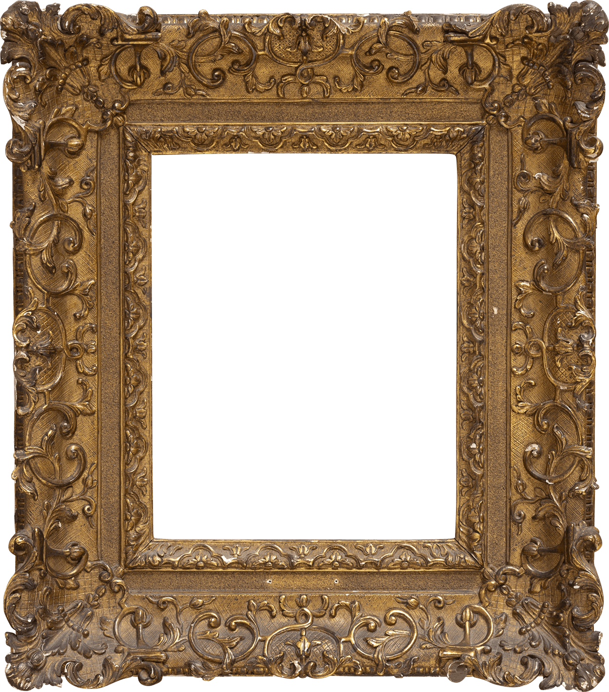 Gestoken vergulde ornamentlijst - Lodewijk XIV periode, Frankrijk, antiek - Circa 1690