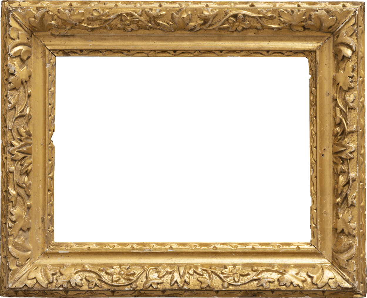Gestoken vergulde ornamentlijst - Engeland, antiek - Circa 1750
