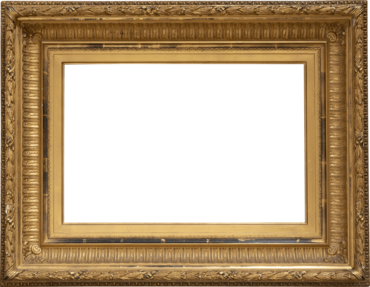 Vergulde ornamentlijst - Nederland, antiek - Circa 1880