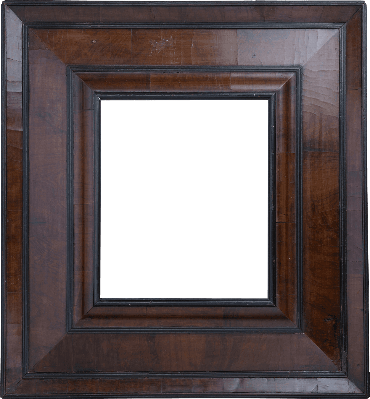 Kabinet lijst - Ebben en palisander fineer, Nederland, antiek - Circa 1670