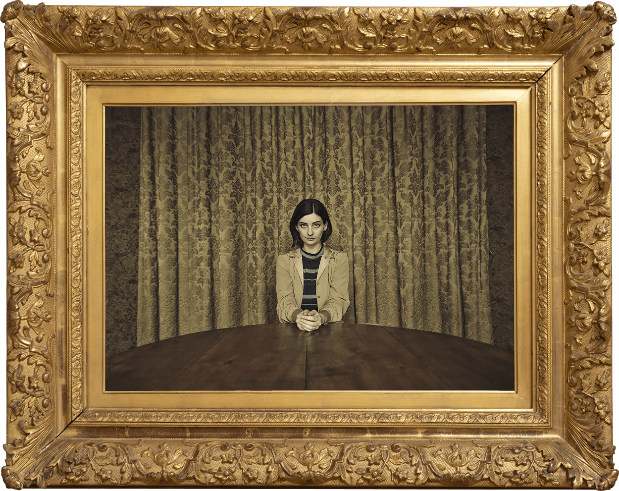 Antieke verenlijst - Voor <i>Remote</i> door Ursula van de Bunte, 2019 - Circa 1880