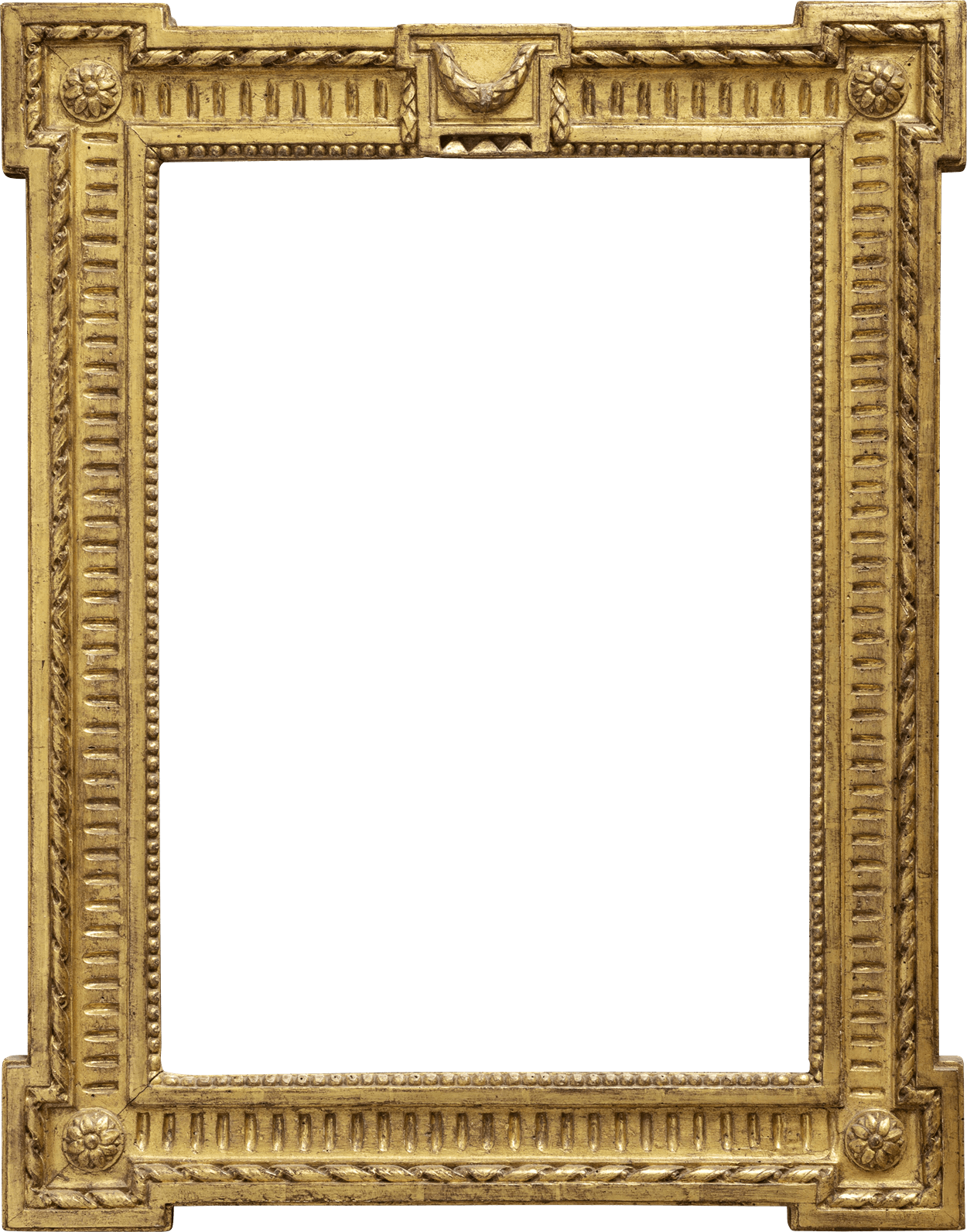 Gestoken vergulde ornamentlijst - Lodewijk XVI periode, Nederland, antiek - Circa 1780