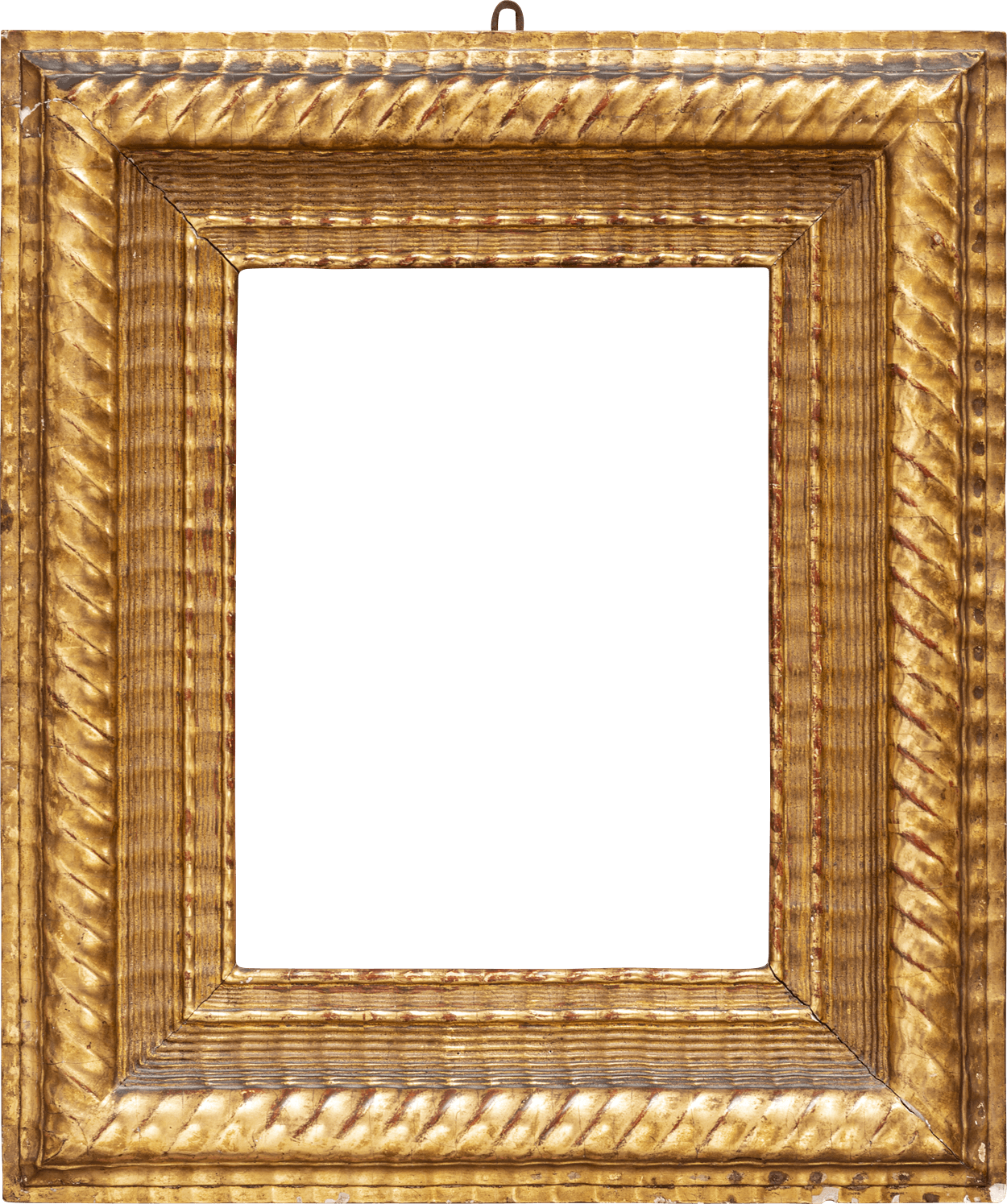 Vergulde Guilloche lijst - Italië, antiek - Circa 1900